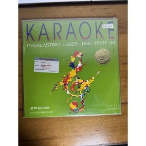 Fitto 8043 Karaoke Everlasting Laser Disc Best 28 Laserdisc LD